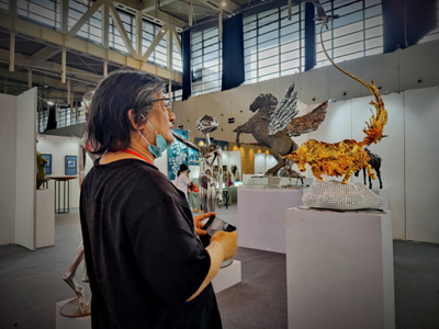 跨界藝術再綻光華 傅榆翔連獲工藝美術設計大獎