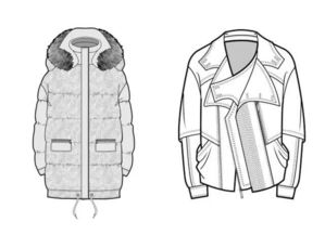 品牌公司是這樣畫款式圖的 帶你全面了解企業服裝款式圖